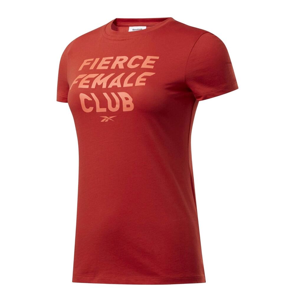 Reebok Fierce Female Club Graphic Tee XS NWT